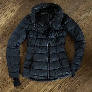 Athleta Midnight Black Puffer Jacket